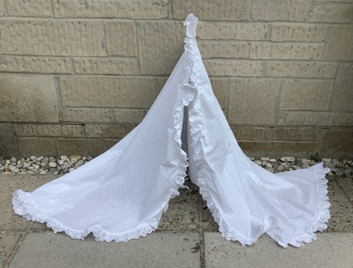 Vintage white cotton