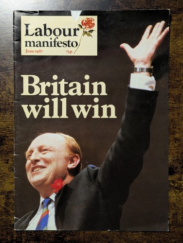 1987 labour party - labour, manifesto