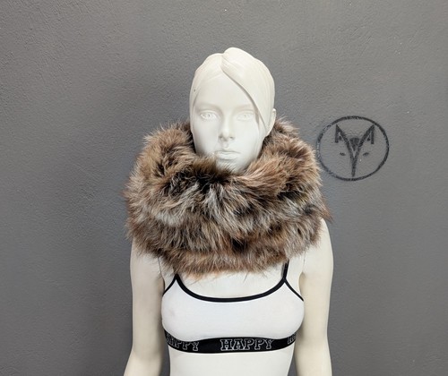 Luxury fox fur - fur, cowl