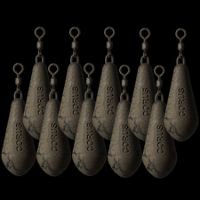 10 x Carp Fishing Leads Weights Dumpy Distance Corus Distance Carp Lead Weight