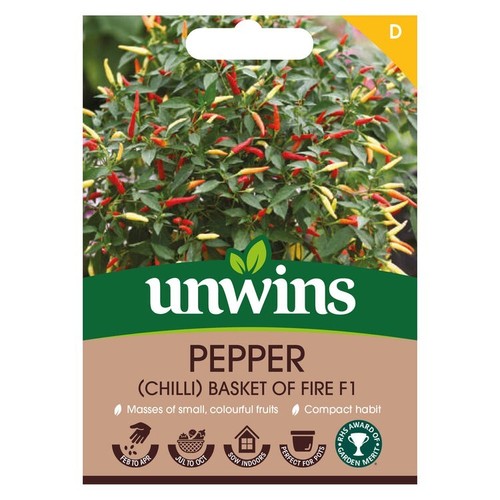 Unwins chilli pepper seeds - unwins,