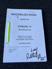 Waterloo Road Signed Script