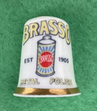 Finsbury Collectable fine bone China thimble Brasso
