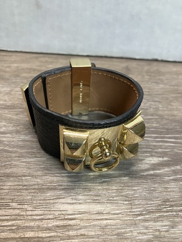 Hermes paris black leather - black,