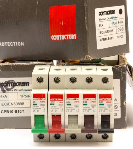 Contactum single pole - pole, 1p