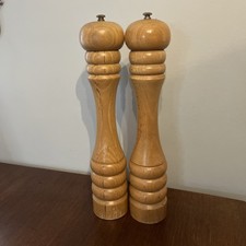 Extra Large Tall Vintage Salt