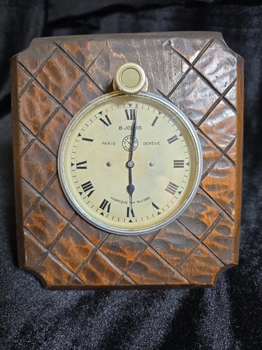 Antique days car clock - days, /