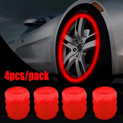 Tyre valve caps luminous - valve,