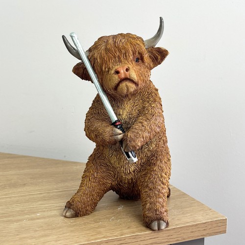 Highland cow ornament figurine - highland,