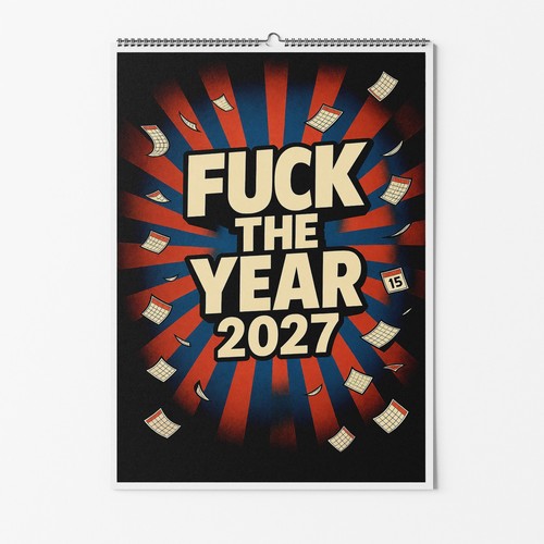 Wall calendar k the year - -,