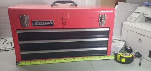Vintage homak drawer metal - 3-drawer,