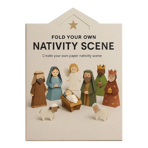 Christmas nativity paper - nativity, craft