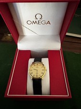 OMEGA de Ville Gold Plated 1969 Vintage Watch Manual Winding Men's Working