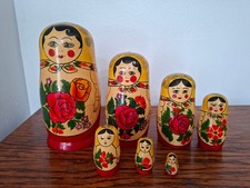 Vintage russian matryoshka - russian,
