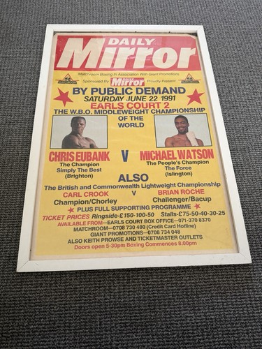 Chris eubank michael watson - chris,