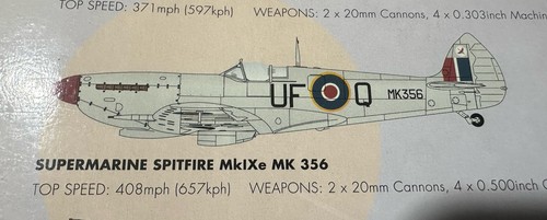 Airfix bbmf supermarine - 1:72,
