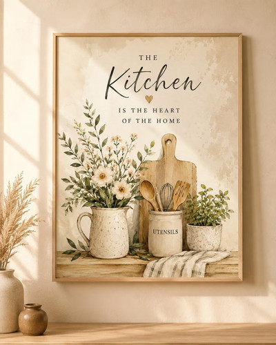 Kitchen wall art print - wall,