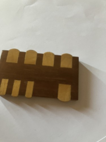 Wooden card bridge game - card,