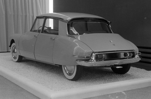 Citroen motor show 1955 car - citroen,