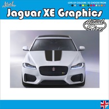 Jaguar bonnet stripes r - xf,