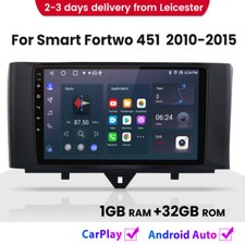 For Smart Fortwo 451 2010-2015