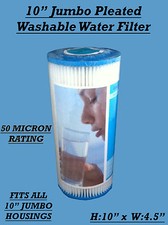 10" x 4.5" Pleated Sediment