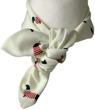 Skinny scarf ladies neck - scarf,