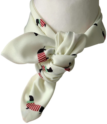 Skinny scarf ladies neck - ladies,