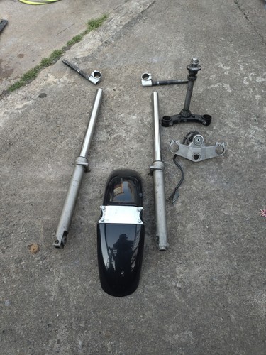 Fzr 600 front end - forks, top