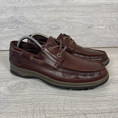 Hotter boat shoes mens brown - boat,