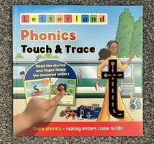 Letterland Phonics Touch & Trace by Lyn Wendon, Lisa Holt Book NEW Paperback
