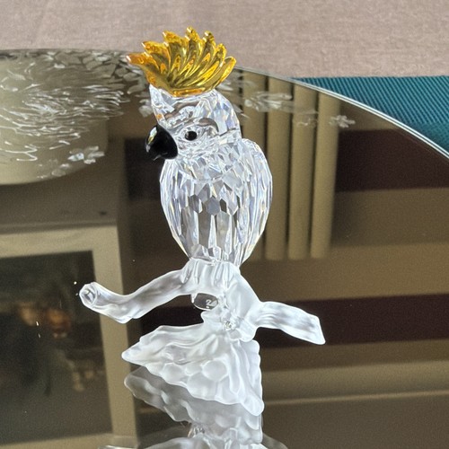 Swarovski crystal cockatoo - swarovski,