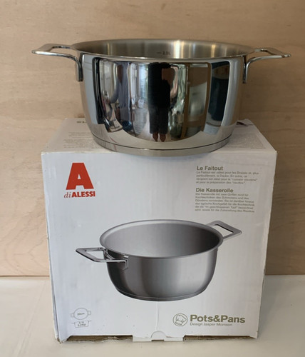 Alessi ajm101 pots pans - pots,