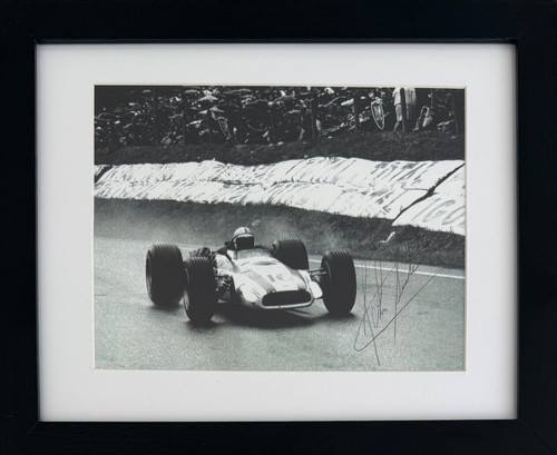 John surtees hand signed 1968 - hand,