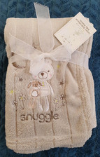 Beige Fleece Blanket Snuggle