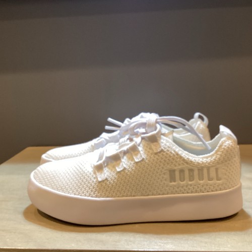 Nobull recs white knit - recs, lace-up