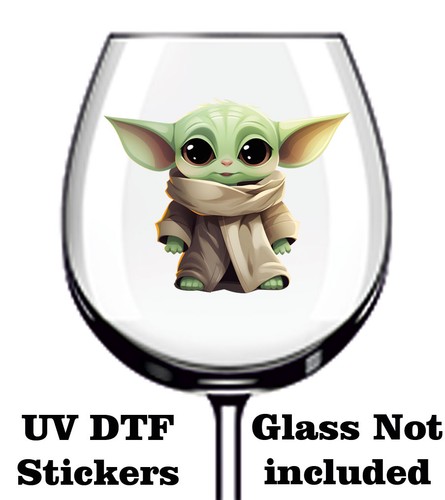 Colourful baby yoda dtf - colourful,