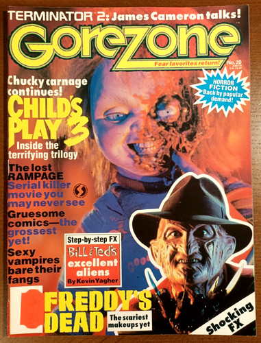 Gorezone 1991 us - 20,,