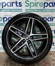 2018 MK5 SEAT IBIZA FR SPORT DIAMOND CUT 18'' ALLOY WHEEL + TYRE 225/40 ZR18
