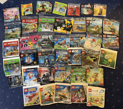 Lego polybag and set selection - polybag,