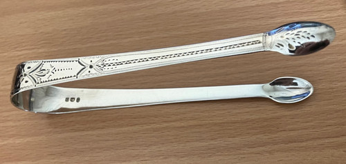 Solid sterling silver sugar - solid,