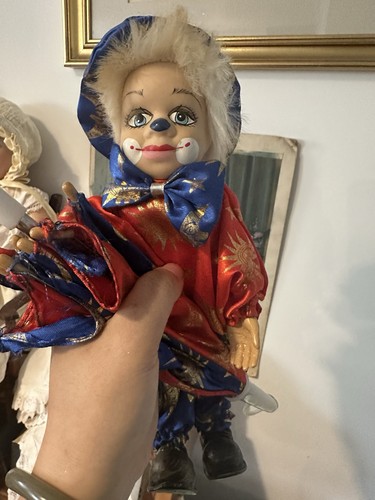 Vintage doll with umbrella - doll,