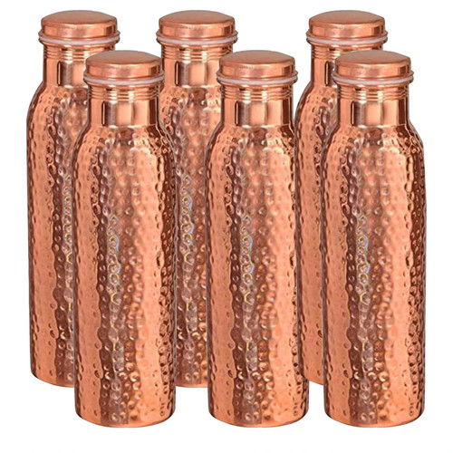Pure copper drinking flask - pure,