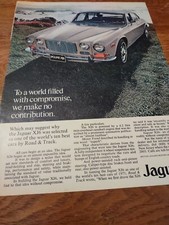 1972 Jaguar XJ6 Ad Vintage