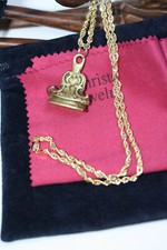 Victorian 1890's Seal Pendant