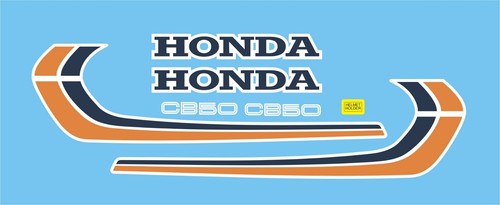 Honda cb50 decal kit - honda,