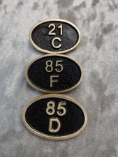 Vintage Shed plate Railway Pin