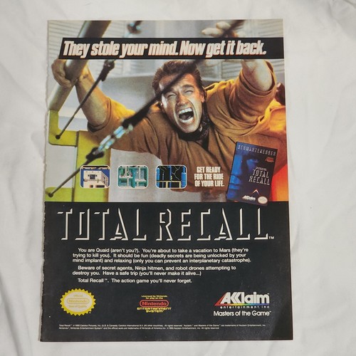 Vintage total recall arnold - recall,