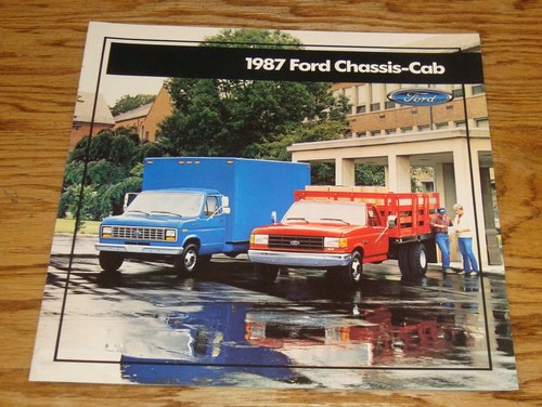 Original 1987 ford chassis cab - 1987,