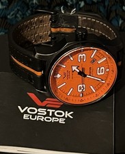 Vostok Europe Expedition North Pole-1 – 200M Diver’s Watch –  Orange Dial